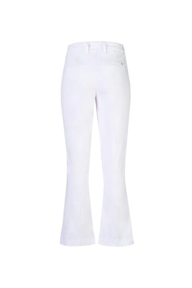 LATINO' -  WHITE MICHELA TRUMPET TROUSERS - photo 1