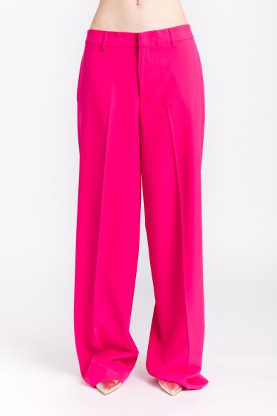 PT TORINO - PANTALONE PALAZZO CADY LORENZA FUCSIA - foto 2