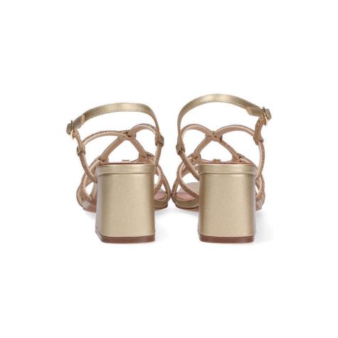 BIBI LOU - ALESSANDRA GOLD SLINGBACK HEEL SANDAL - photo 3