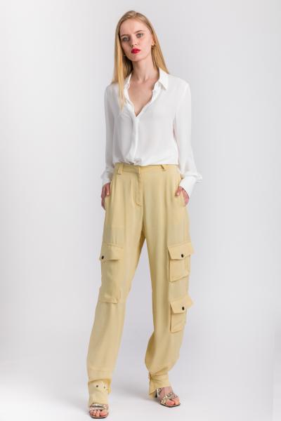 PT TORINO - CARGO PANTS GISELLE FLUID MAT