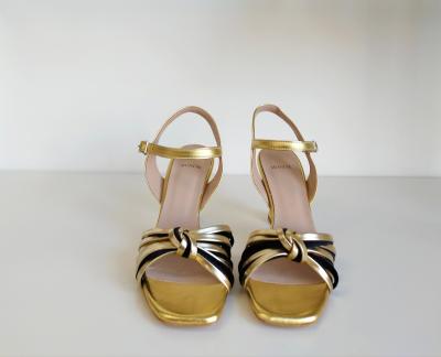 MONDIE' - TORCHON GOLD SANDAL