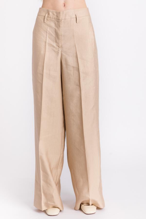 KARTIKA - IRIDESCENT SAND PALAZZO PANTS - photo 1