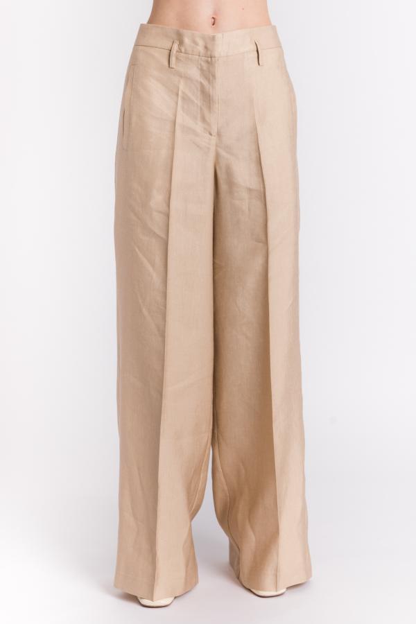 KARTIKA - IRIDESCENT SAND PALAZZO PANTS - photo 2