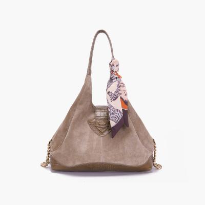 LA CARRIE - TEMPEST TAUPE SHOPPING BAG