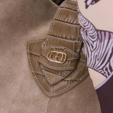 LA CARRIE - TEMPEST TAUPE SHOPPING BAG - photo 3