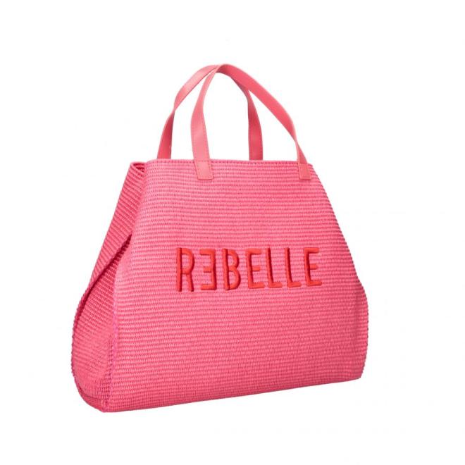 REBELLE - ASHANTI STRAW SHOPPING BAG - photo 1