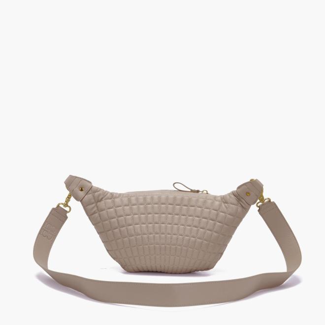 LA CARRIE - MIDE BEIGE QUILTED BAG - photo 3